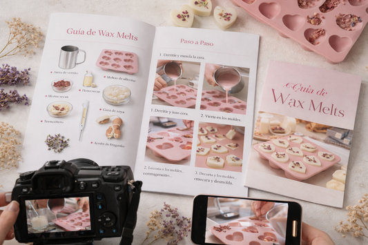 Curso Online de Wax Melts + 8 Bonos de regalo